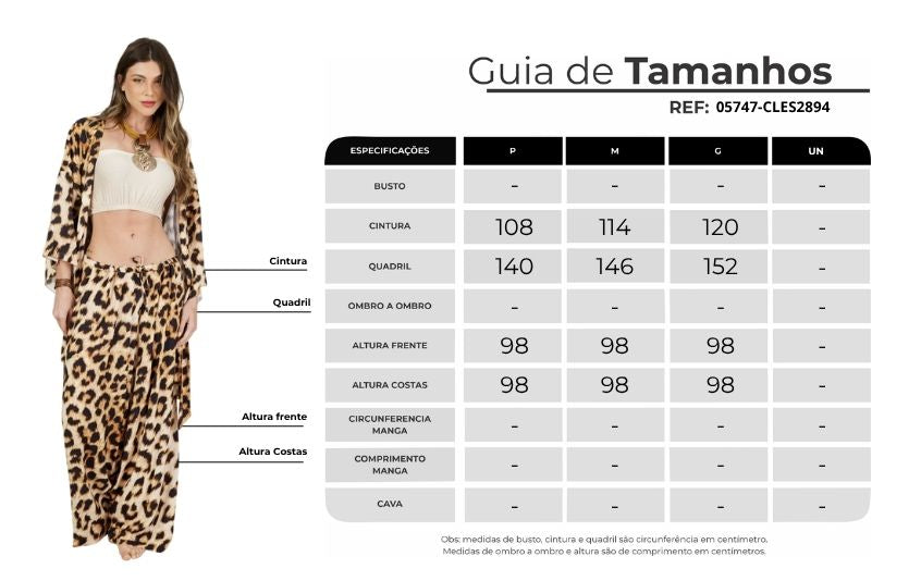 Yacamim Animal Print Palazzo Pants I6