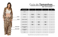 Yacamim Animal Print Palazzo Pants I6