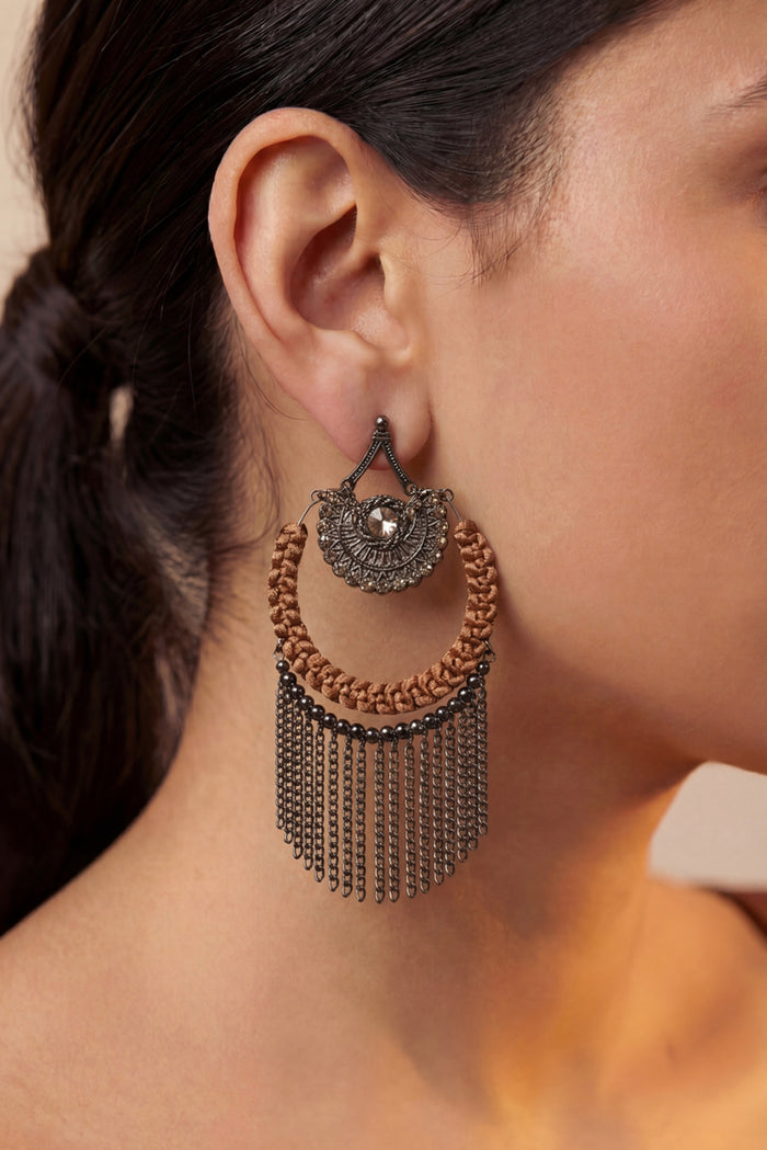 Handmade Beaded Earrings Yacamim #853