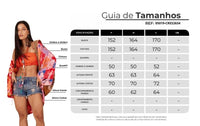 Yacamim J2 Pink Patchwork Short Kimono