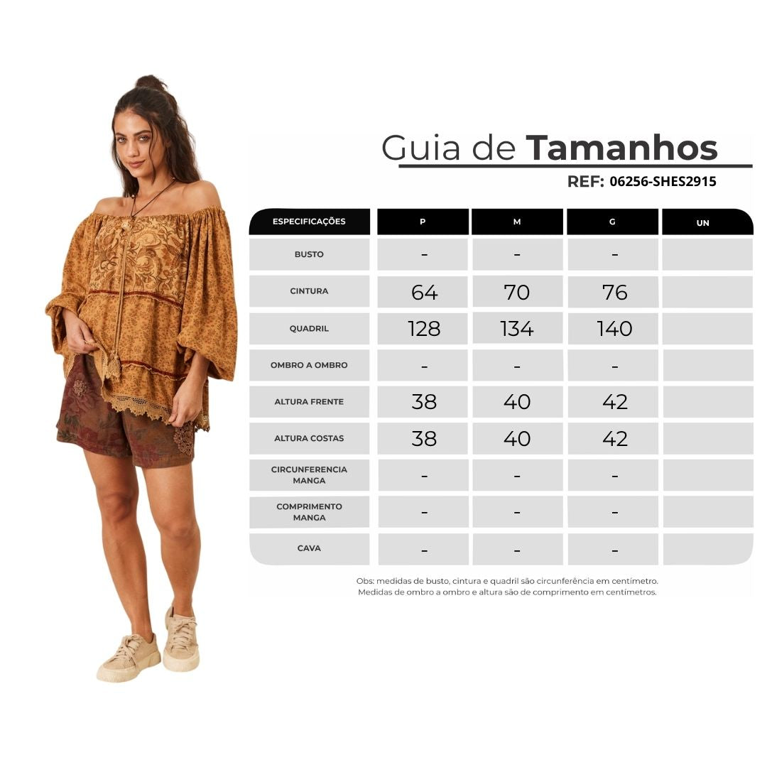 Brown Paraty Yacamim Embroidered Floral Shorts R4