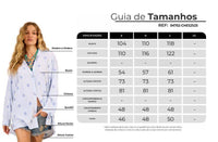 Yacamim A12 Wide Long Striped Blue Long-Sleeve Shirt