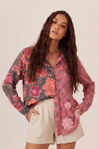 Camisa Ampla Rosa Tiradentes Yacamim R5