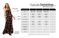 Yacamim C1 Printed Black Long Dress with Adjustable Straps