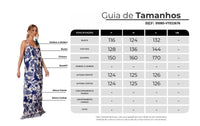 White and Blue Strappy Long Dress Pira Omomba’e Yacamim C31 Collection