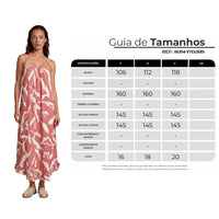 Vestido Midi Alças Reguláveis Com Babado Rosé Estampado Yacamim D29