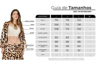 Short Kimono with Tie Waist Animal Print Yacamim I7