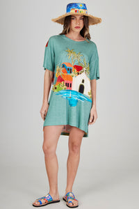 T-shirt I Wanna Go Back To Bahia Bahêa Yacamim Collection Q3