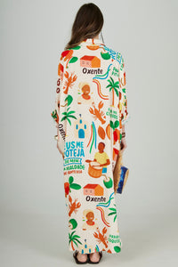 Midi Chemise Xodó Bahêa Collection Yacamim Q6