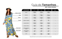 Yacamim Long Loose Sicilian Lemon Print Chemise L2
