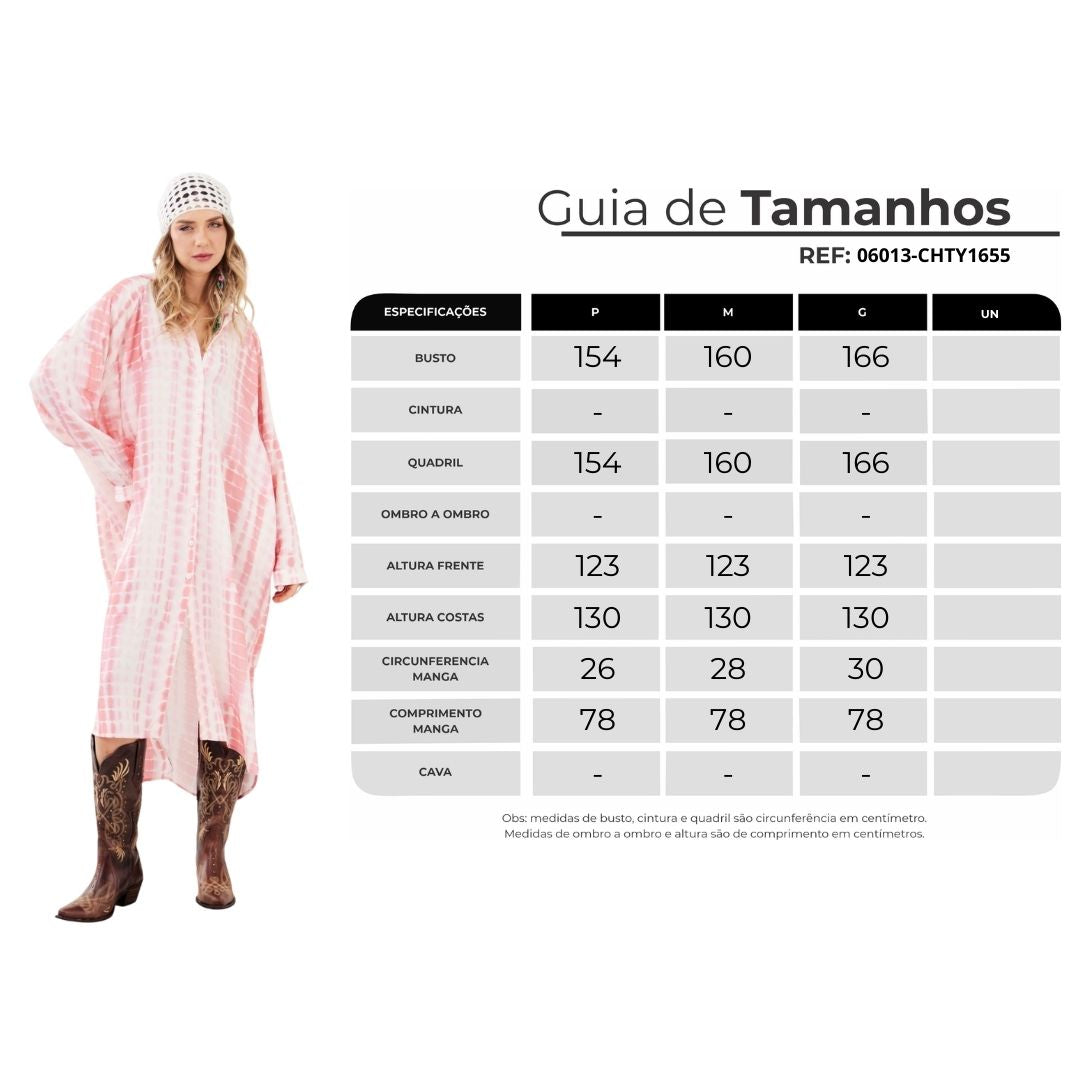Yacamim M8 Pink Digital Tie-Dye Midi Shirt