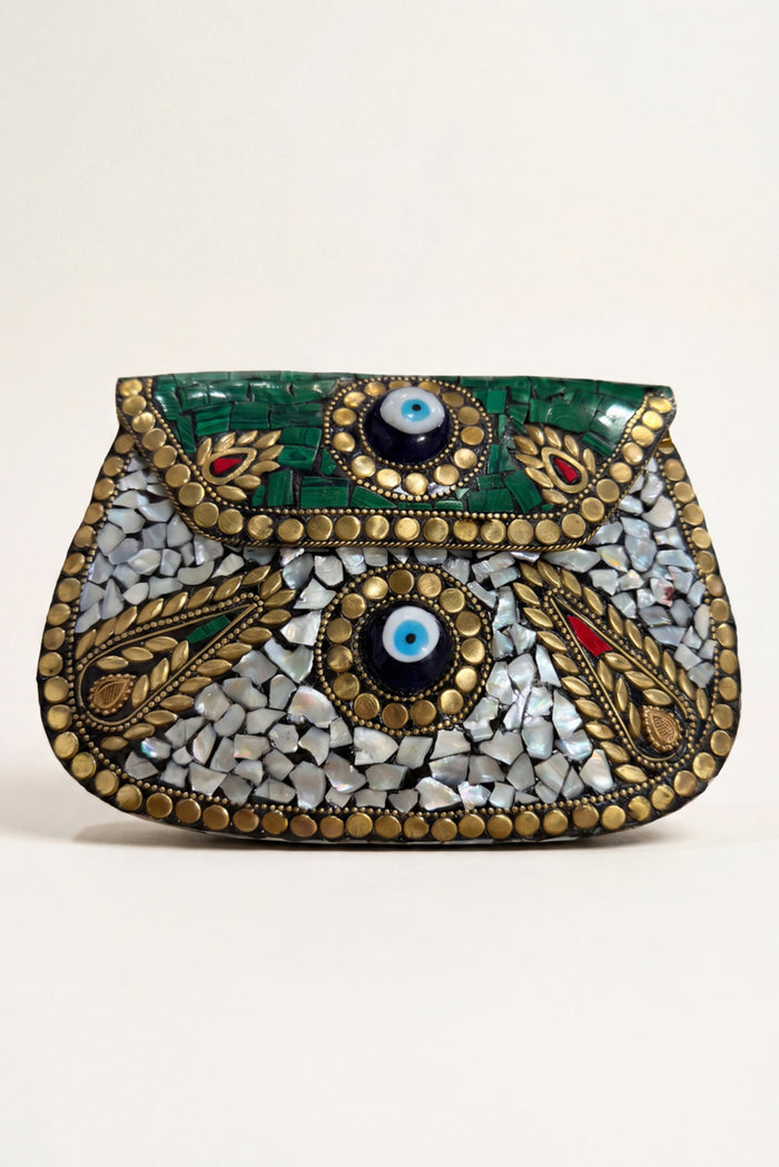 Yacamim Mosaic Handmade Handbag #1045