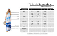 Long Blue Dress Pira Omomba'e Yacamim K5 Collection