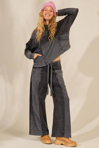 Graphite Yacamim A35 Sweatpants with Drawstring Waist