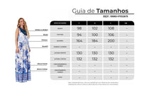 Long White and Blue Dress "Pira Omomba''e Yacamim E11" Collection