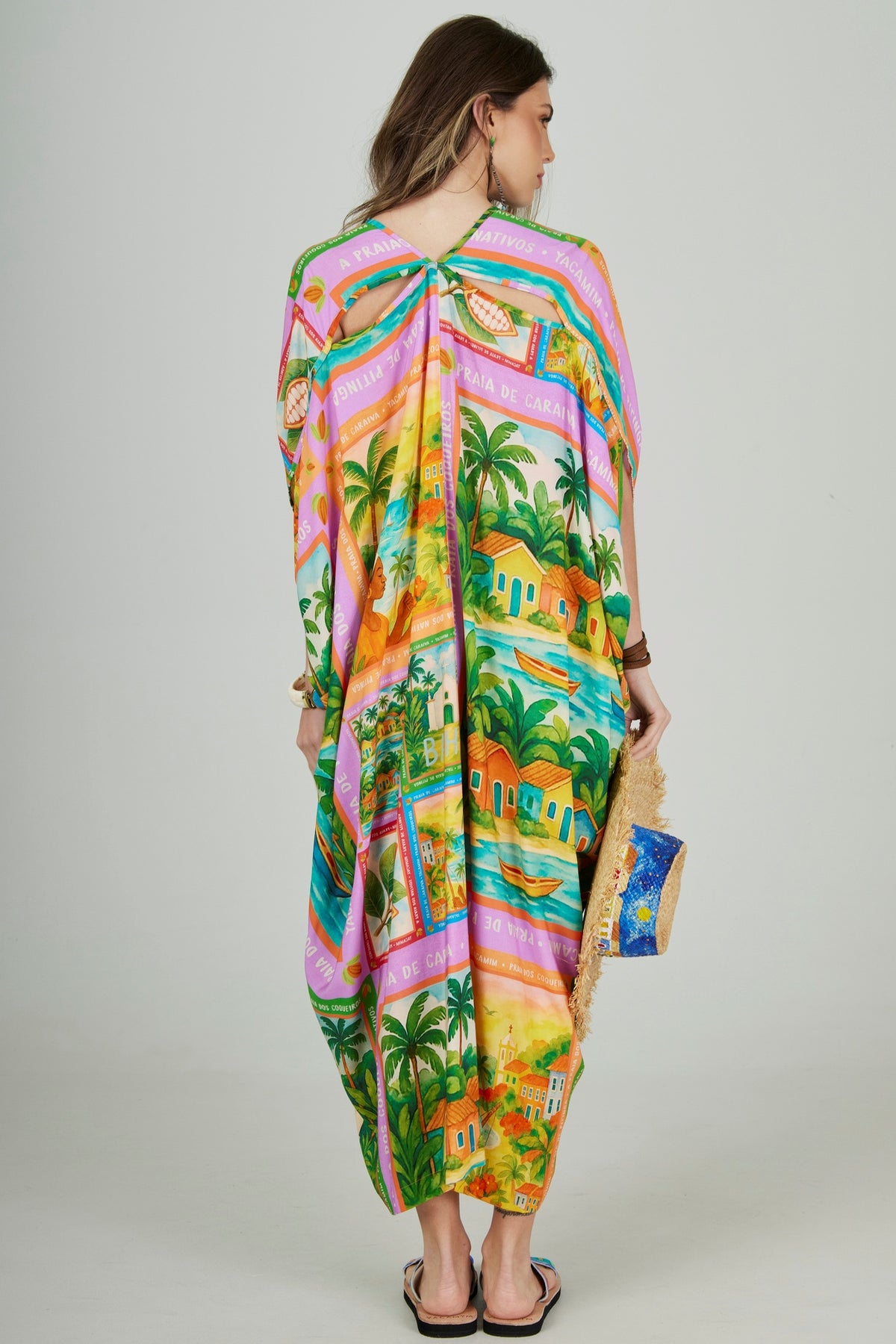 Green Square Kaftan Bahêa Yacamim Q9 Collection
