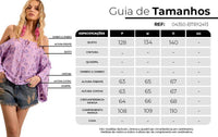 Bata With Adjustable Straps Lilac Yacamim B2