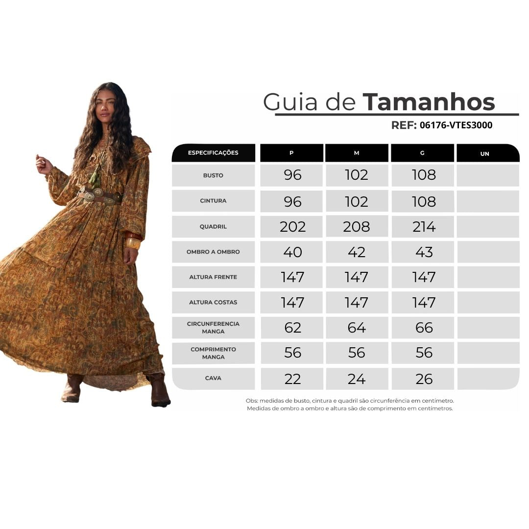 Dark Beige Paisley Lurex Long Dress Yacamim C7