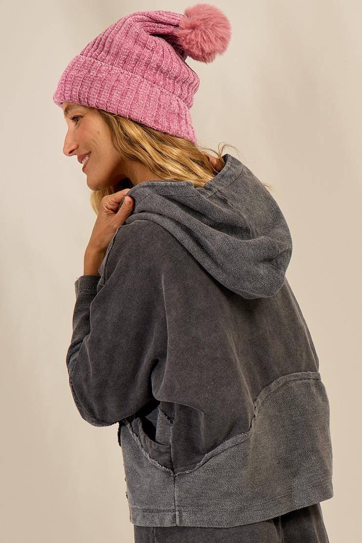 Yacamim A35 Graphite Crossover Hooded Sweatshirt