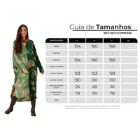 Yacamim N5 Green Patchwork Midi Shirt