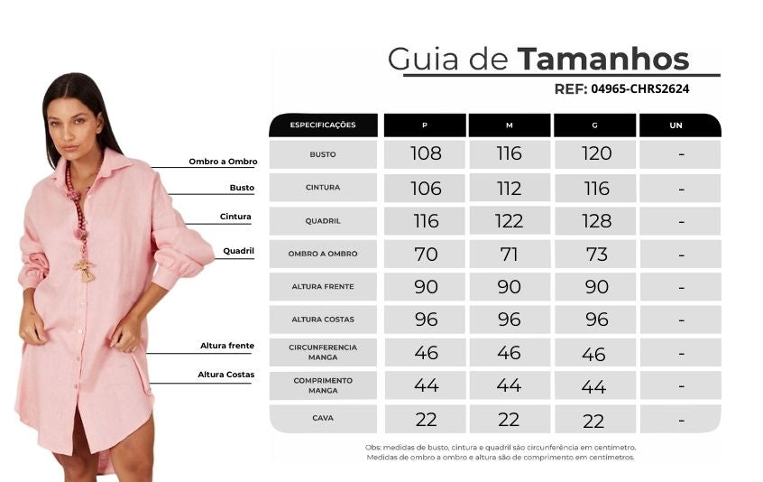 Yacamim P5 Solid Light Pink Long Linen Classic Shirt