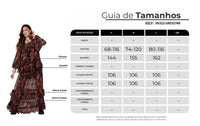 Yacamim A11 Black Tulle Long Skirt with Cashmere Print