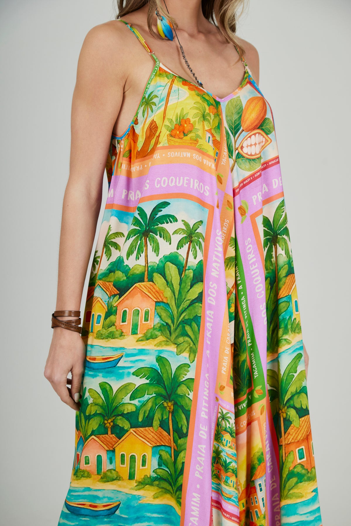 Auê Long Jumpsuit Bahêa Collection Yacamim Q6