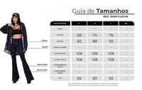 Yacamim A17 Navy Blue High-Waisted Flare Cashmere Pants
