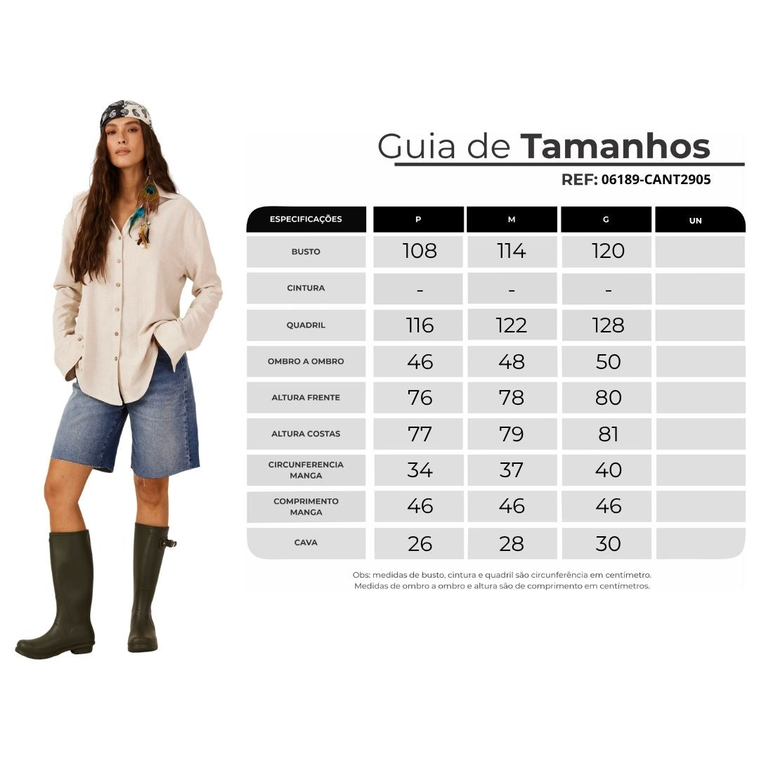 Yacamim Beige Viscose Linen Shirt A1