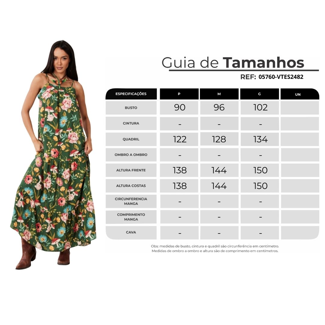 Yacamim Women's Long Ruffled Green Printed Dress C5