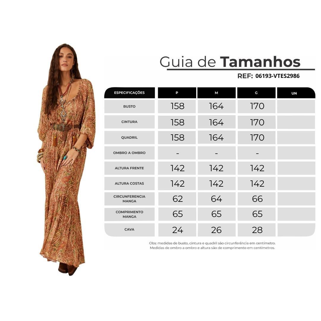 Dark Beige Paisley Lurex Long Dress Yacamim E14