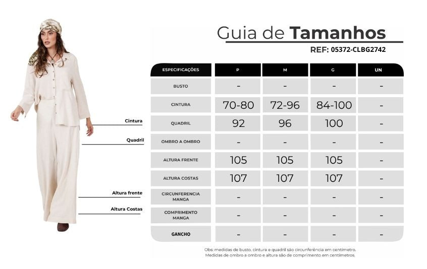 Yacamim A1 Plain Beige Wide-Leg Trousers Without Pockets