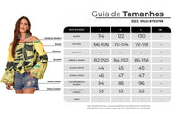 Bata Ciganinha Amarela Patchwork Yacamim B9