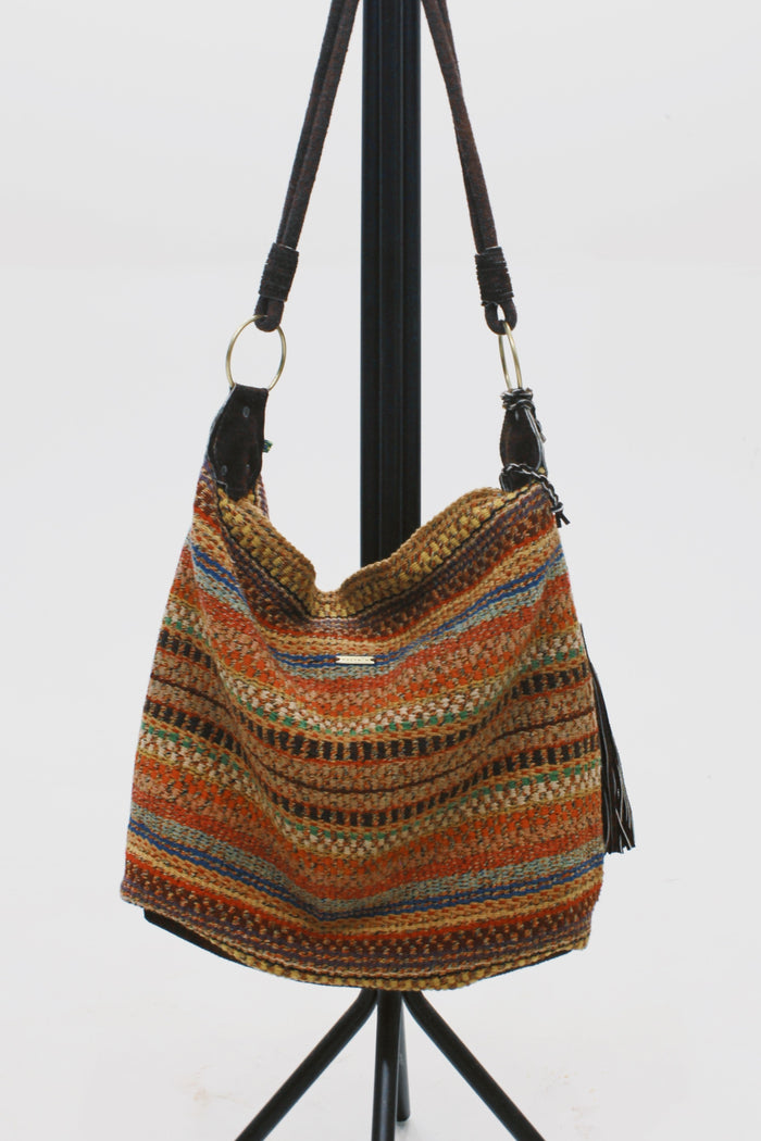 Large Colorful Loom Bag Yacamim #636