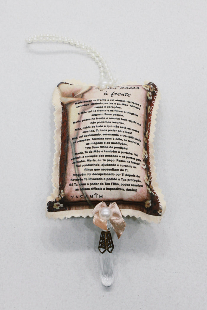 Scented Sachet Prayer Mary Go Before Yacamim #620