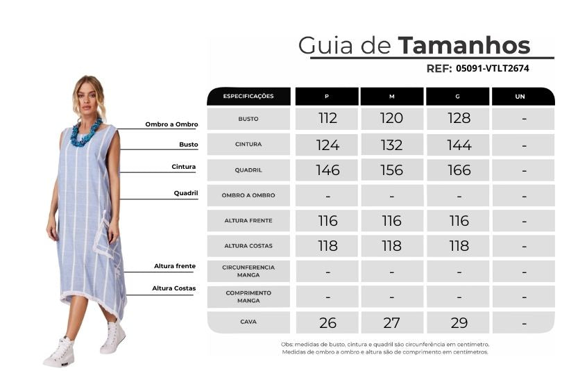 Yacamim E13 Light Blue Striped Midi Tank Dress
