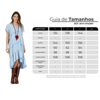 Light Blue Viscolinho Mullet Mini Dress Yacamim D4