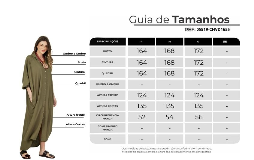 Yacamim Moss Green Loose Long Chemise P2