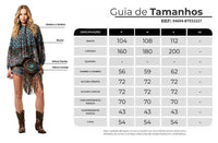 Yacamim Loose Robe with Long Billowy Sleeves and Cashmere Print B2