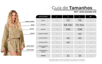 Yacamim Olive Green Printed Cropped Top and Shorts Set A6