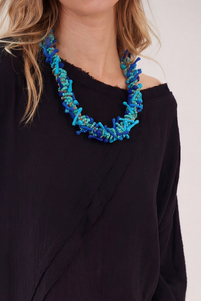 Yacamim Handmade Colorful Rope Necklace #864
