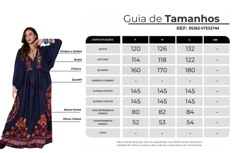 Yacamim C11 Navy Blue Cashmere Print Long Dress