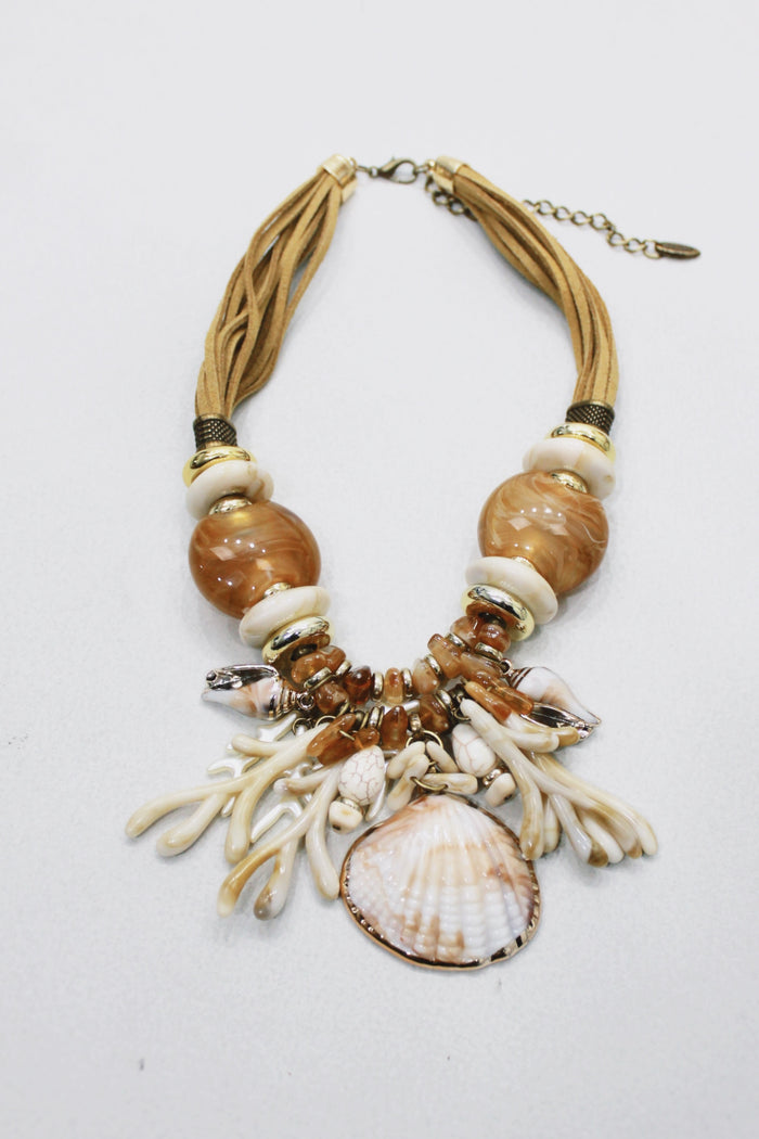 Yacamim Handmade Necklace with Charm Mix #513