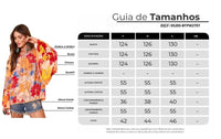 Yacamim B3 Orange Gypsy Patchwork Blouse