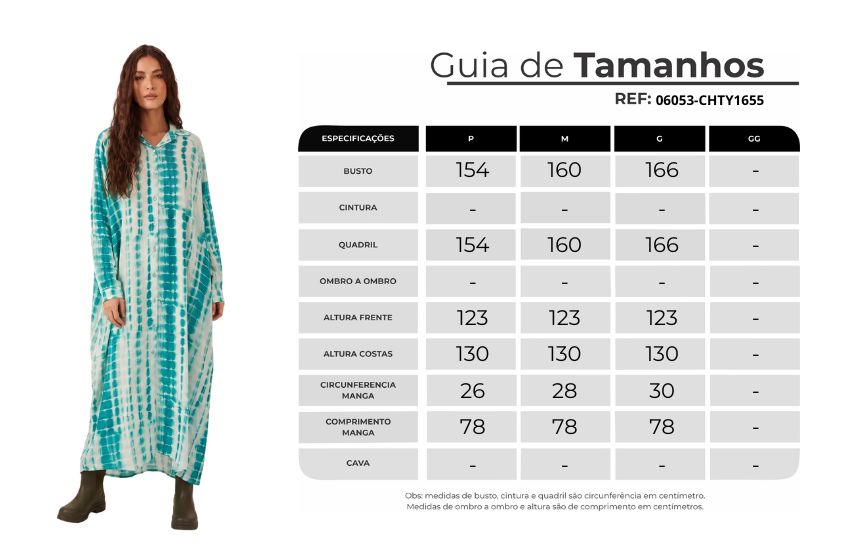 Chemise Longa Tie Dye Digital Verde Yacamim N9