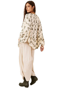 Yacamim H9 Beige Sarouel Culottes