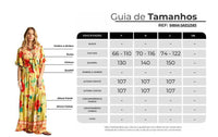Yacamim A7 Long Skirt with Elastic Waistband, Yellow Print