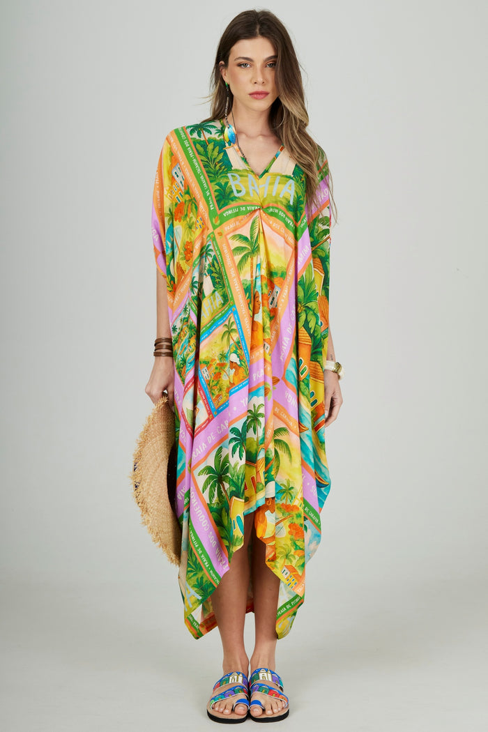 Green Square Kaftan Bahêa Yacamim Q9 Collection