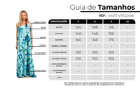 Yacamim E8 Light Blue Printed One Shoulder Long Dress with Straps