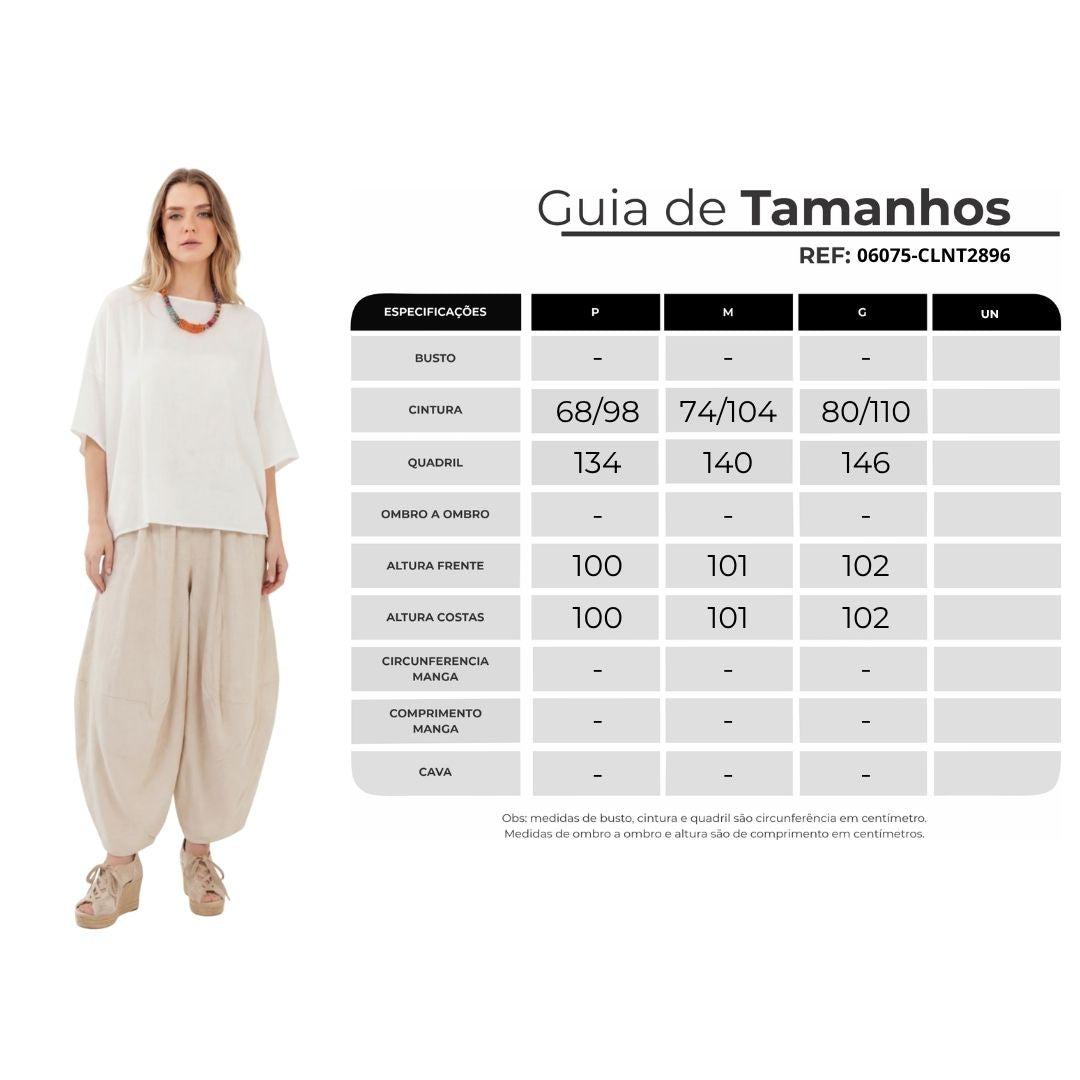 Yacamim H8 Beige Sarouel Trousers with Cut-Outs